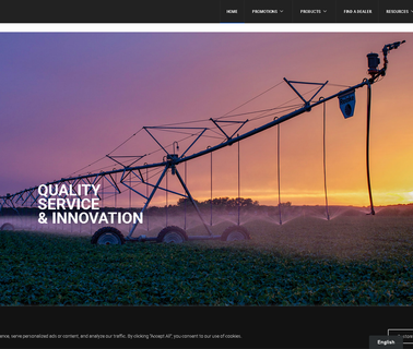 Reinke Irrigation - Reinke pivots