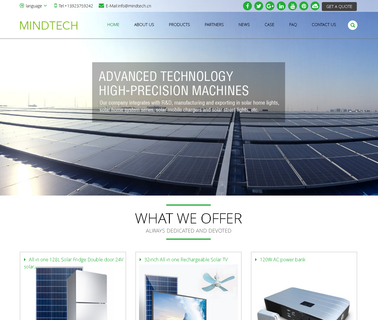 Mindtech Group H.K camping solar power system