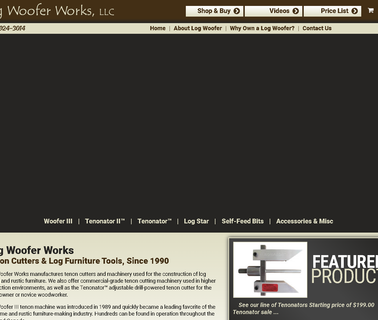 Tenon Cutters - Log Furni cutter adjustable