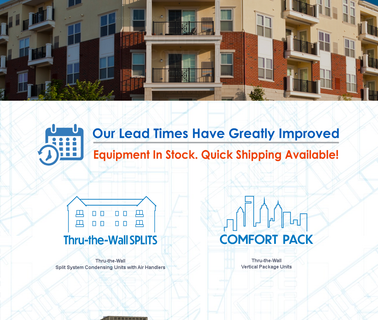 National Comfort Products split system air conditioning