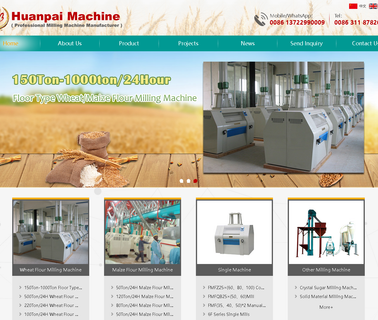 Hebei Huangpai Machine corn milling