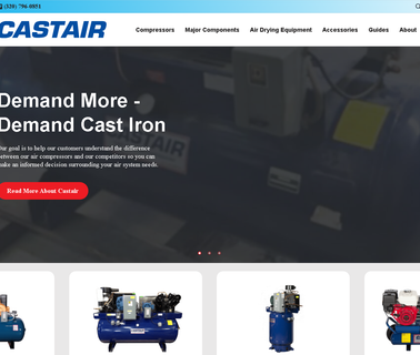 Castair - Air Compressors and Accessories cast iron air valves