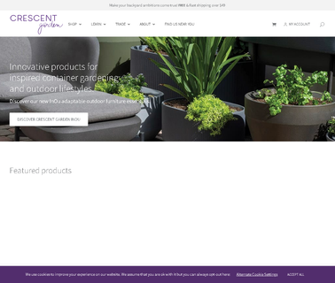 Crescent Trading Group, L.L.C. garden pottery