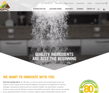 Grain Processing Corporation Gpc polyvinyl alcohols