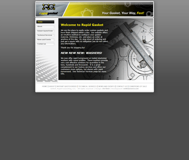 Rapid Gasket - Custom Elastomer Die-Cut Gaskets and Seals die cutting gaskets