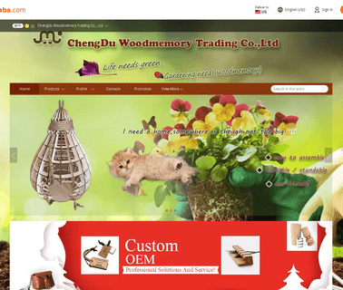 Chengdu Memory Wooden Crafts handmade unfinished