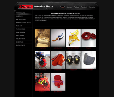 Huanhui Motor Parts bike cnc