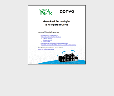 Greenpeak Technologies 802 3af
