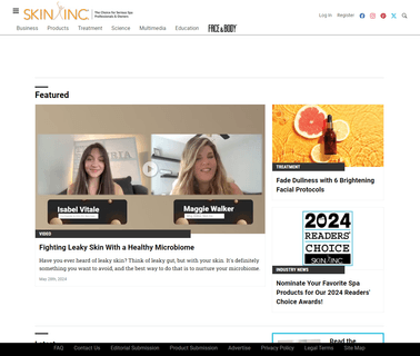 Skin Magazine wellness solutions