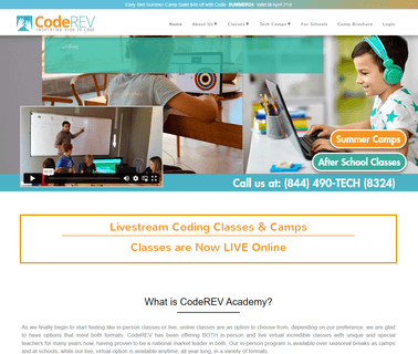 Coderev Kids virtual outdoor