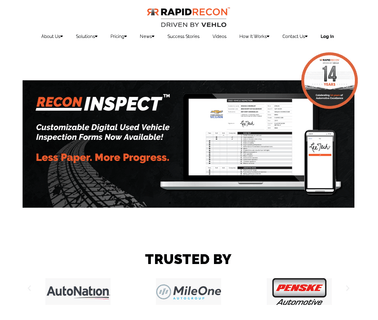 Rapid Recon Inc automotive inventory management