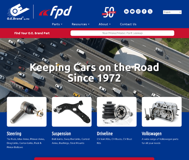 Foreign Parts Distributors tinnerman distributors