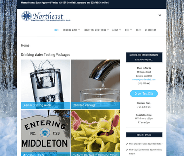Northeast Environmental Laboratory industrial medical testing