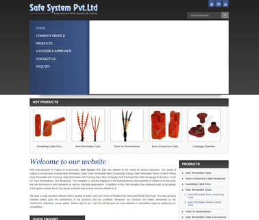 Safe System India cable heat shrink tubing