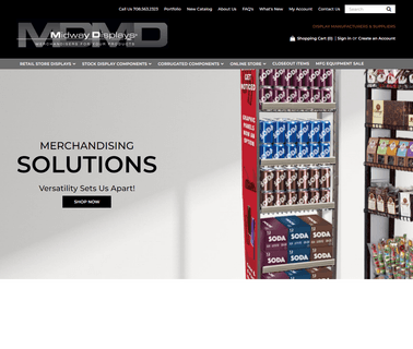 Midway Displays stock point