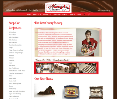 Nancys Candy Co candy family