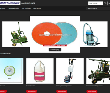 Garg Machines cleaning diamond