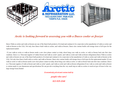 Dade Engineering Corp food display cases