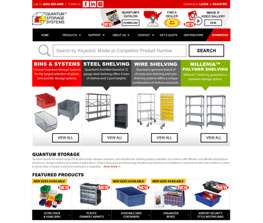 Quantum Storage Systems boxes lawn