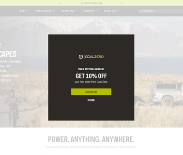Goal Zero connected solar
