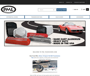 Pml Inc. truck differential