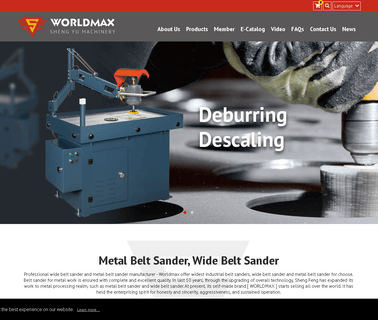 Sheng Yu Machinery belt sanding machines