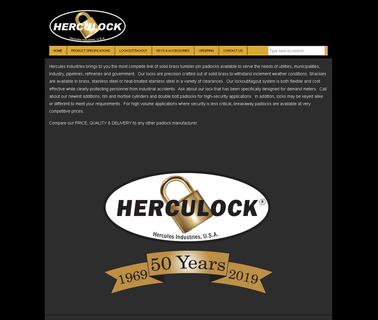Hercules Industries Inc treated equipment