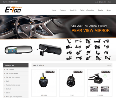 Guangzhou E Too Technology Electronic Co Lt car rear parking sensor