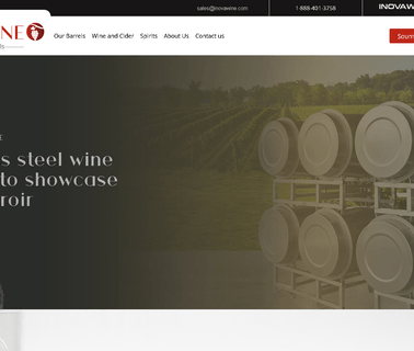 Technologie Inovaweld Inc Inova Wine Barrels kegs