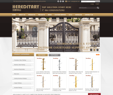 Foshan Hereditary Hardware Products balustrade standoff