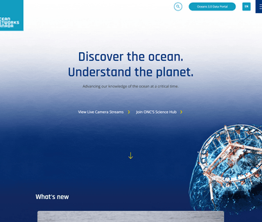Ocean Networks Canada environmental