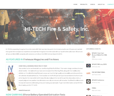 Hi-Tech Fire & Safety firefighter