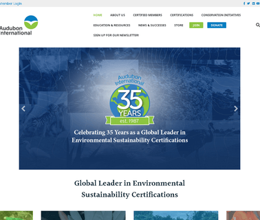 Audubon International courses quality