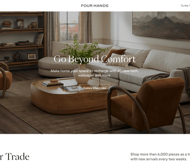 Four Hands home trends furniture