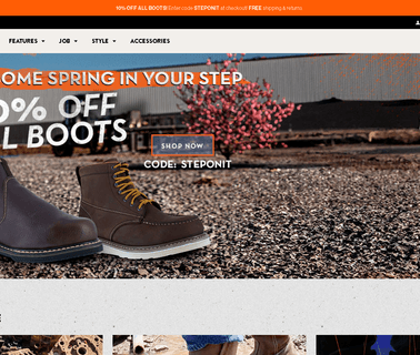 Iron Age Footwear Warson Brands tough work