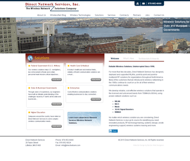 Direct Network Services - the Wireless Solutions Specialists optics microwave