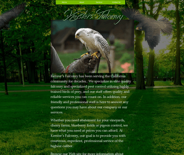 Kerster’S Falconry insect repellents