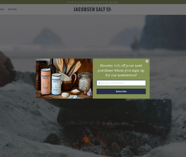 Jacobsen Salt Co taffy