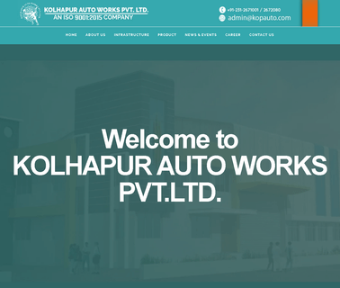 Kolhapur Auto Works mill frame