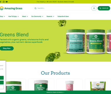 Amazing Grass yeast supplements
