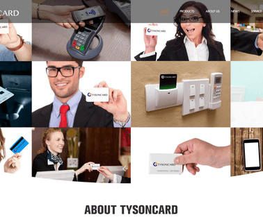 Tyson Smartcard card blank