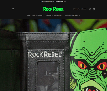Rock Rebel Olander Enterprises wholesale rebel