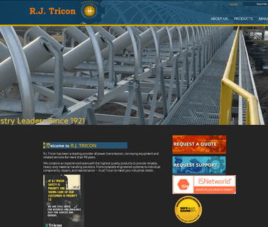 R.J. Tricon LLC Bulk Materials Handling elevators feeders