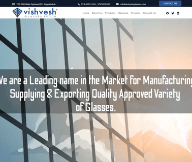 Vishvesh Glasses 19mm toughened
