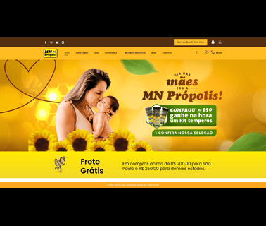 Mn Própolis Indústria Comércio E Exportação Ltda agaricus blazei