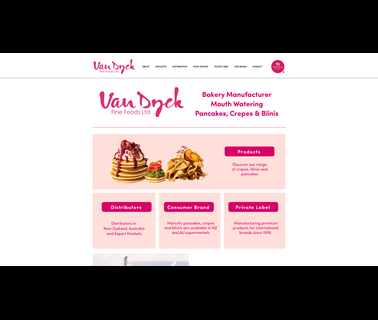 Van Dyck Fine Foods Ltd ours