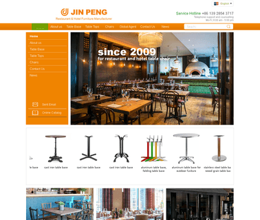 Foshan Jin Peng Furniture Accessories stainless coffee table
