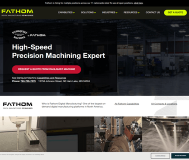 Welcome to Dahlquist Machine planning machine
