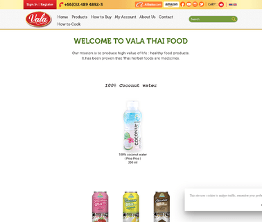 Home - Vala Thai Food nutrition
