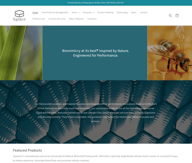 Welcome To Supracor, Advanced Honeycomb absorption material